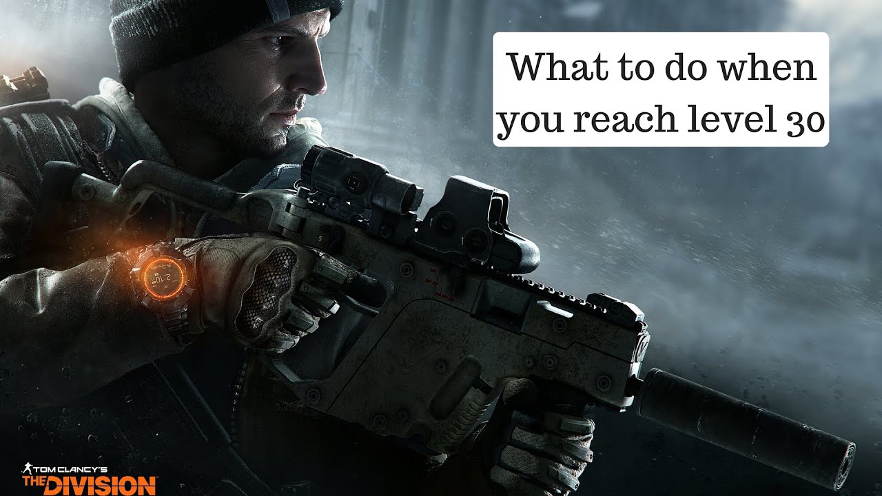 The Division-What to do at level 30/End game