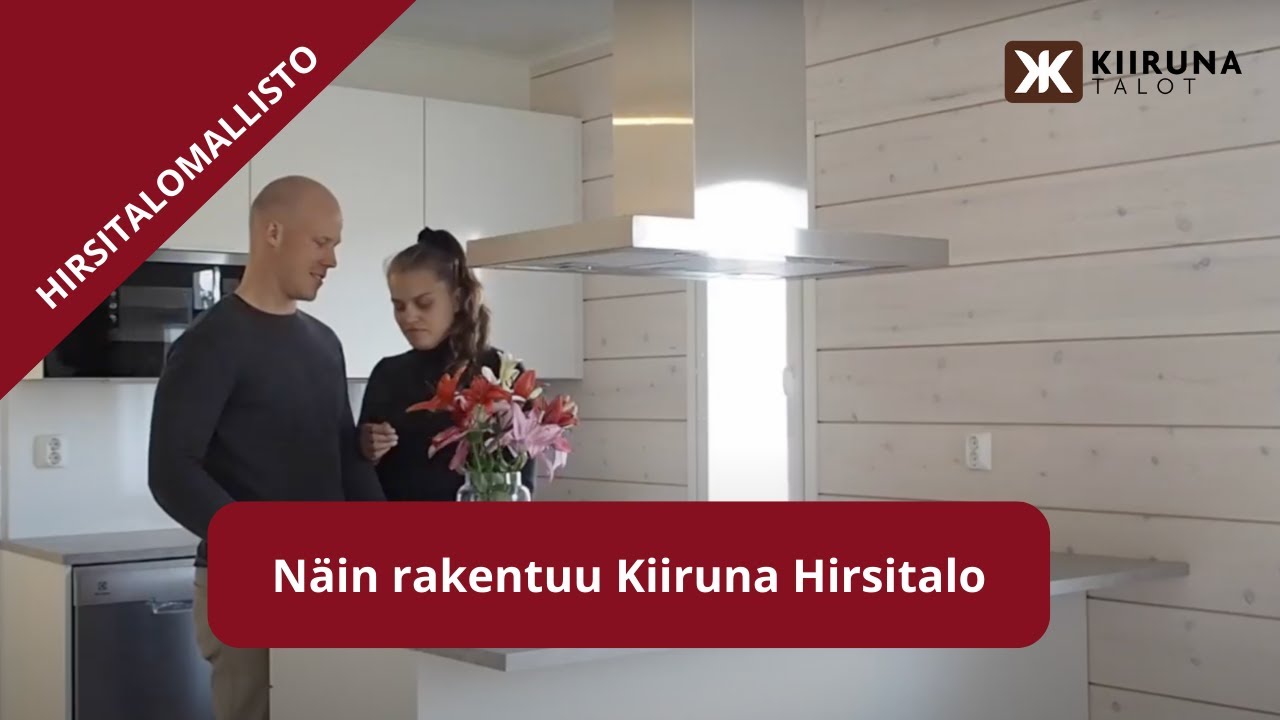 Kiiruna Talo &ndash; Muuttovalmis hirsitalo &ndash; Nopein ja turvallisin tapa toteuttaa hirsihaave!