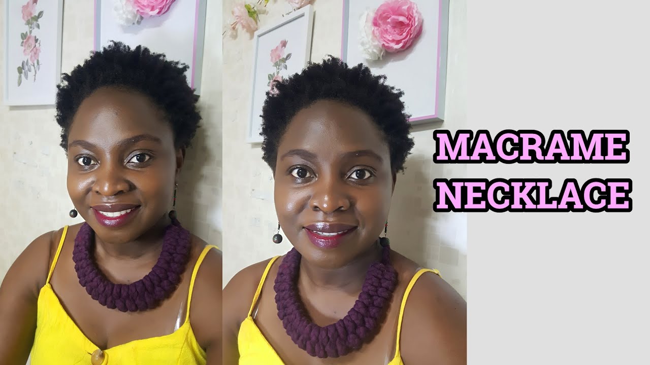 HOW TO MAKE A DIY NECKLACE WITH T-SHIRT YARN | SNAKE KNOT | 4 BEGINNERS