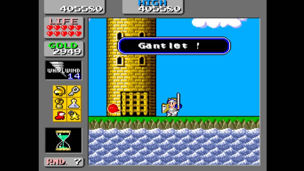 Wonder Boy In Monster Land - (Hard Mode) - 5.096 Gold HQ