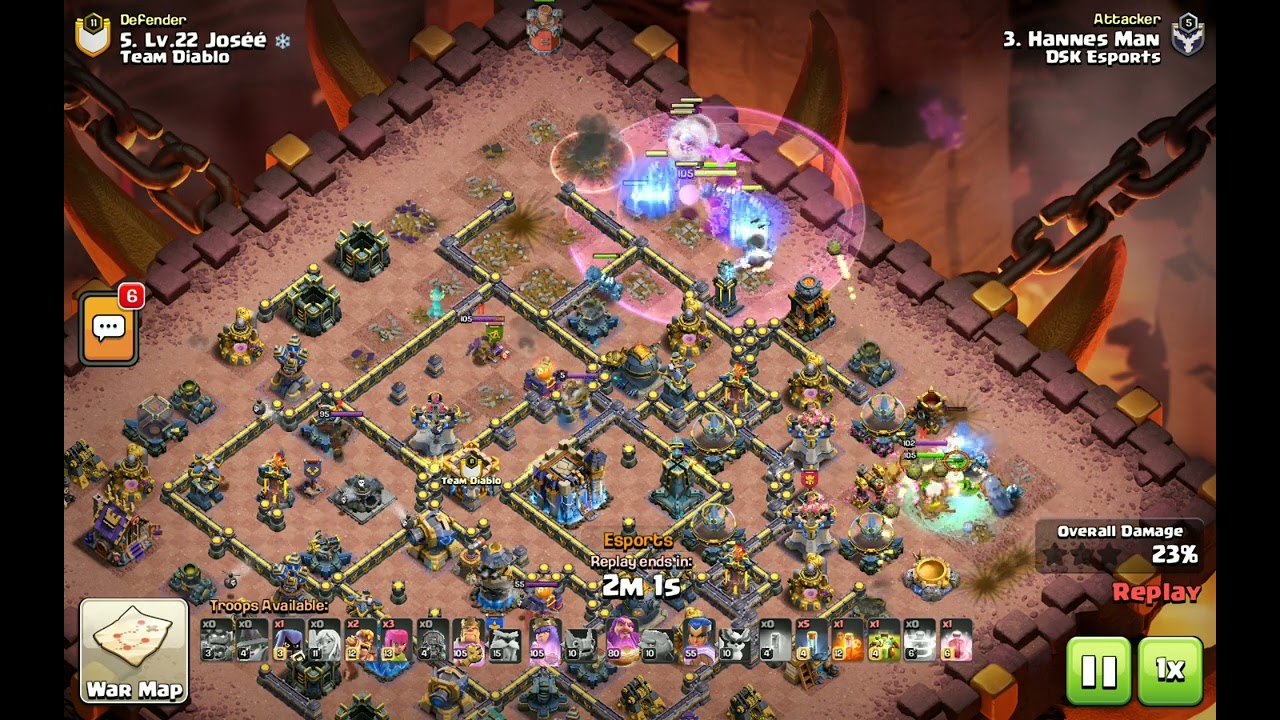 2⭐96% | DSK Esports 🆚️ Team Diablo | eSports Mode by Hannes Man