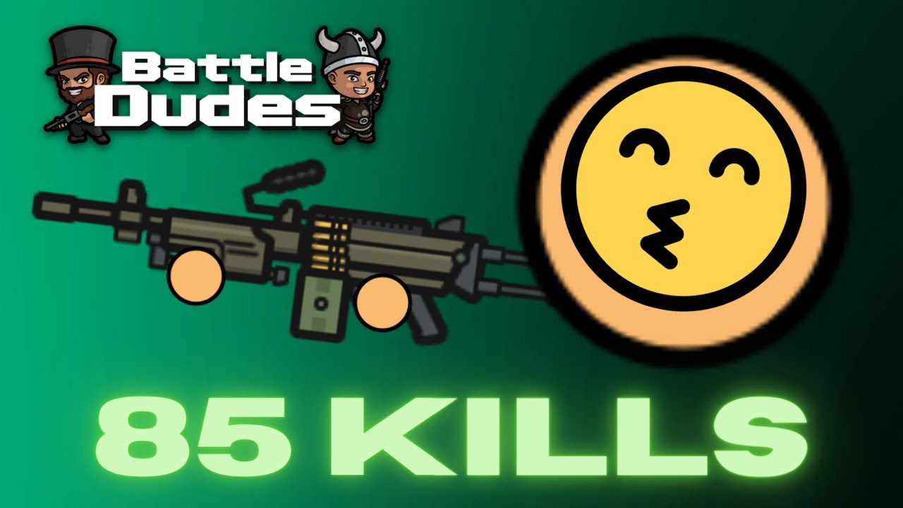 INCREDIBLE 85 KILL game with the M249!!! | Battledudes.io