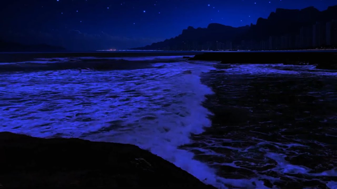 Dark Night Ocean Waves – Relaxing Sea Sounds for Deep Sleep, Meditation, and Stress Relief