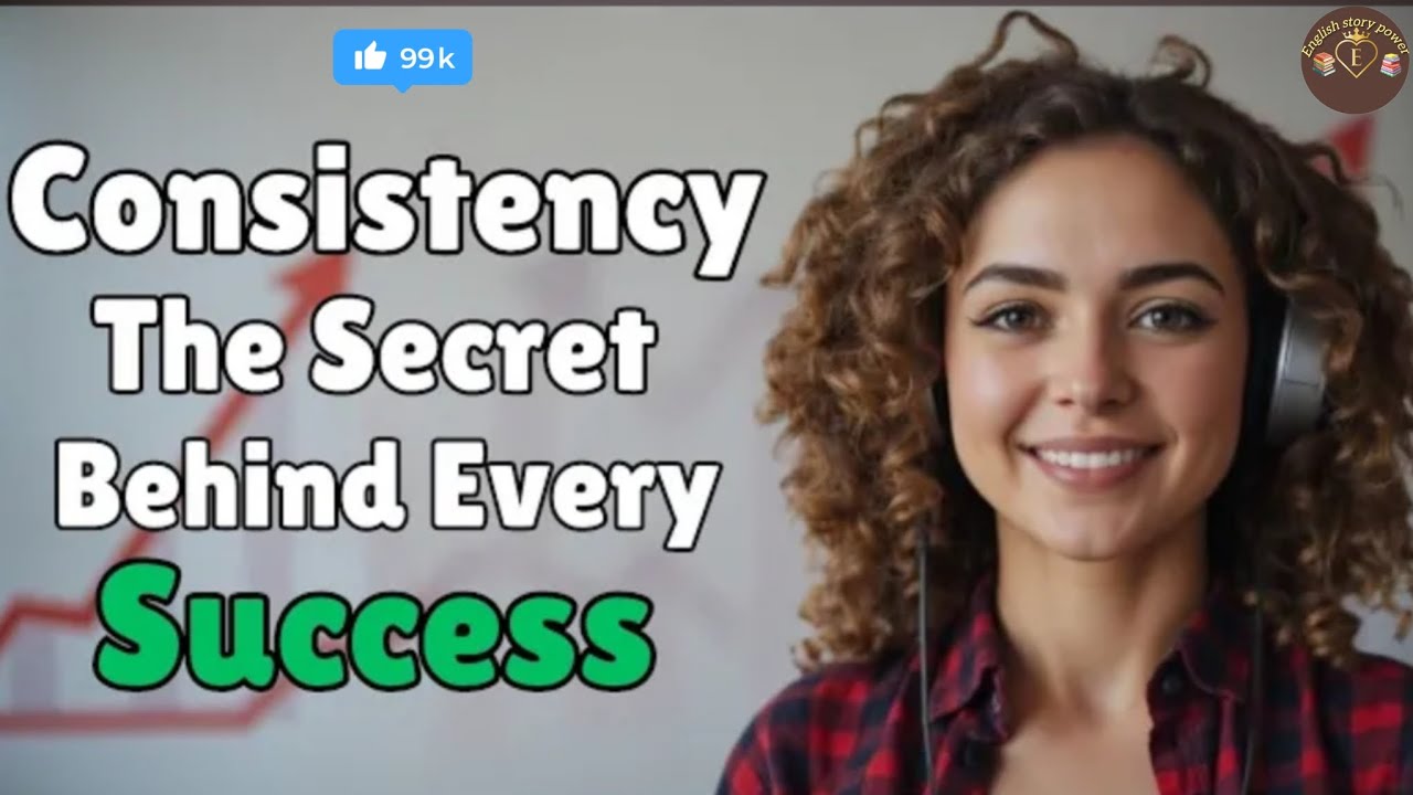 Consistency; The Secret Behind Every Successful English story power @EnglishFluentPodcast #video 