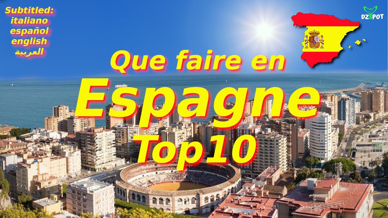 Top 10 des Plus Belles Villes à Visiter en ESPAGNE - Voyage Vidéo