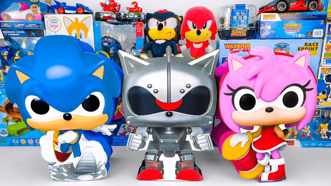 Unboxing Sonic The Hedgehog Toys Collection | Sonic, Knuckles & Shadow Lego Mystery Box Collection