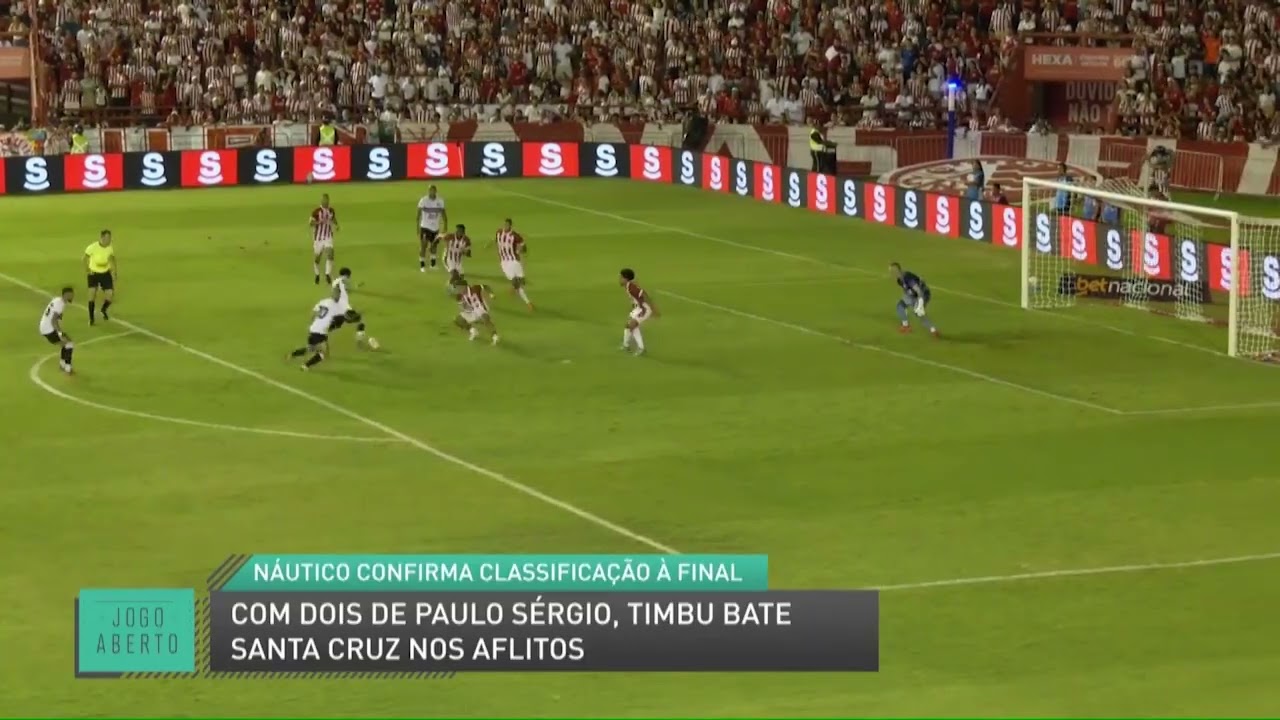 Com dois de Paulo Sérgio, Timbu bate  Santa Cruz nos Aflitos