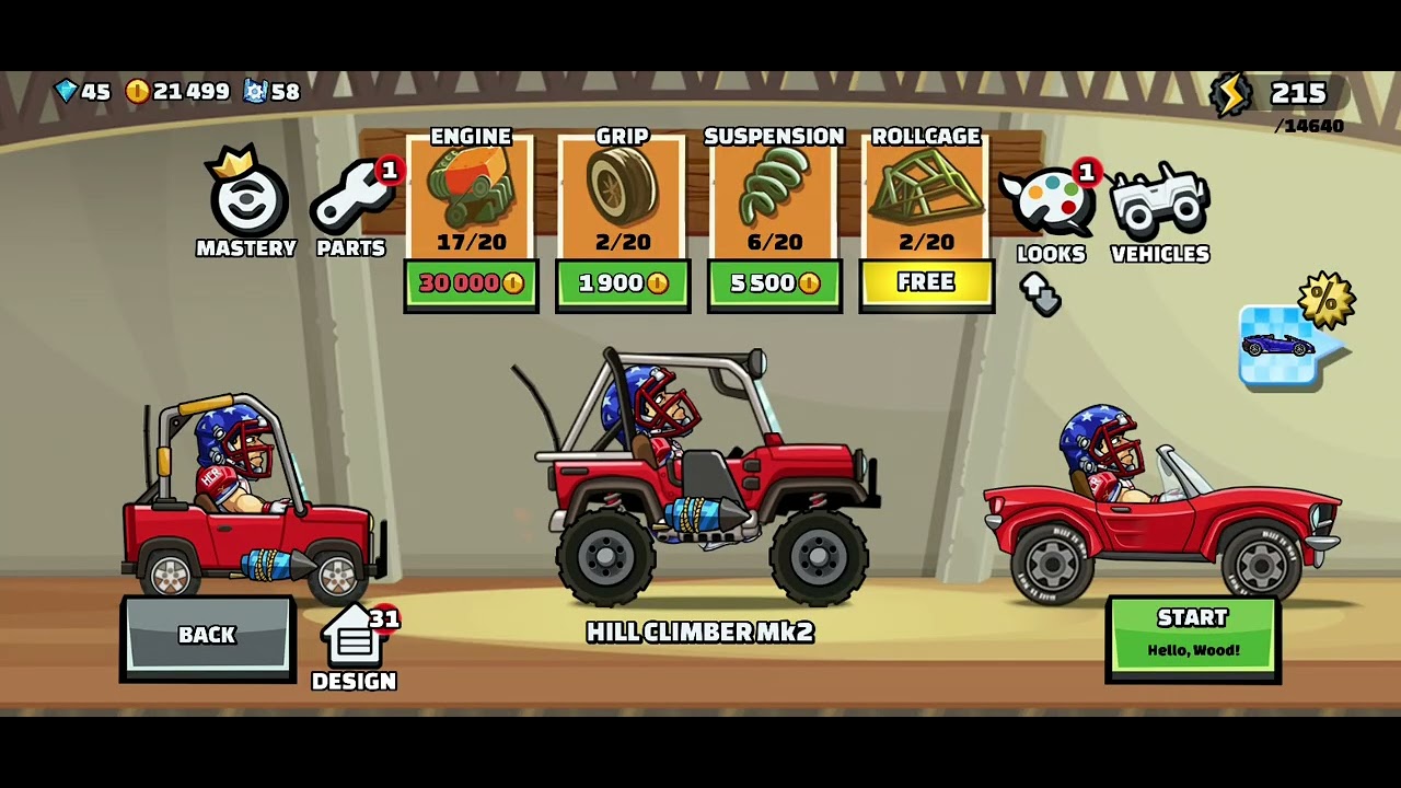 Watch me level up in hillclimbracing2 #Trending #oldschoolgames #viral #gaming #gta #hcr2 