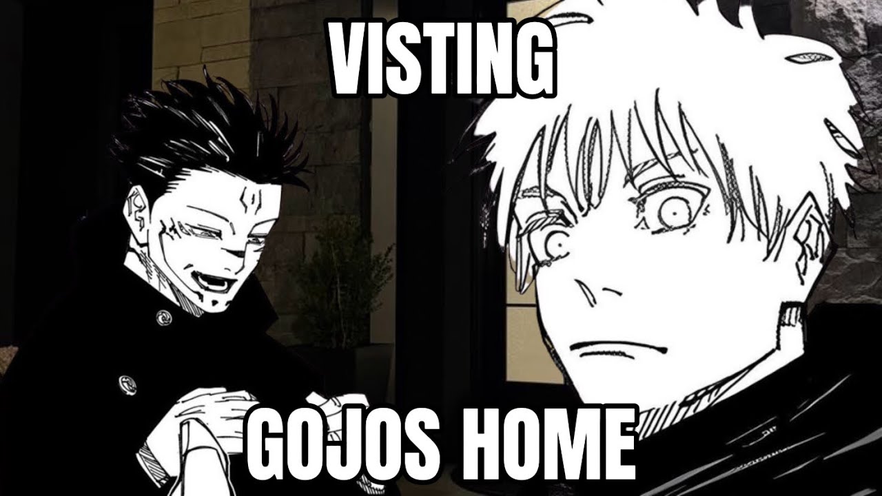 Sukuna visiting gojos home