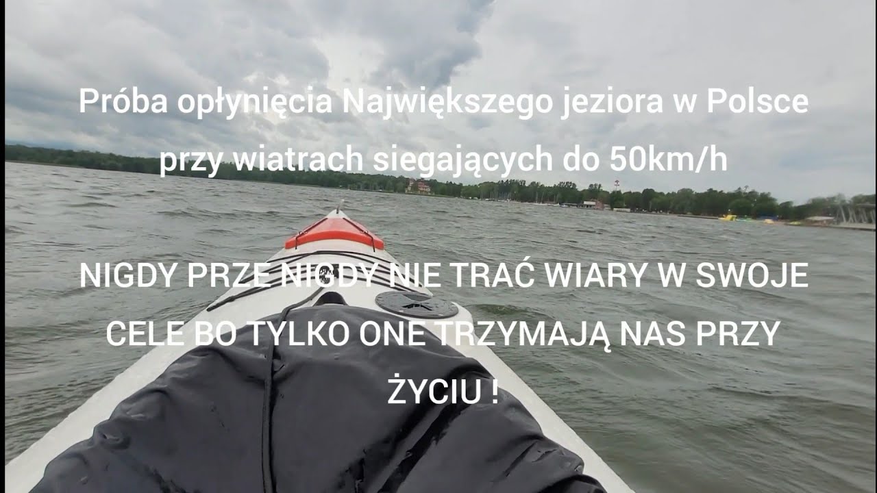 Kajakiem Przez Śniardwy/ Największe Jezioro W Polsce Kajakiem