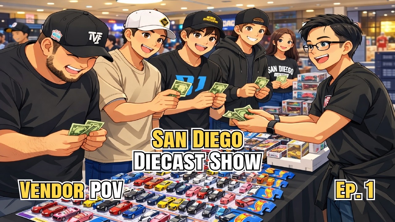 Vendor POV: Hot Wheels Diecast Vendor at the Cultured Vibe Diecast Show Ep. 1
