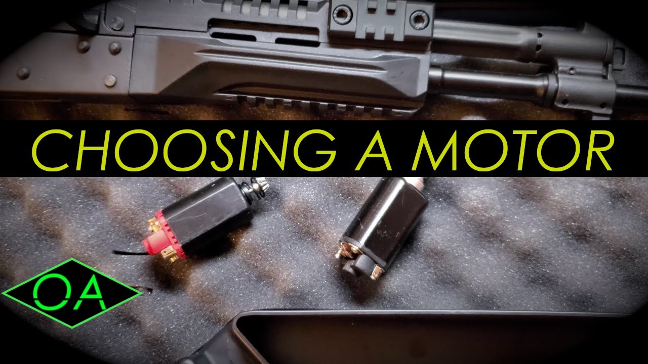 How to Choose an Airsoft Motor (4K)