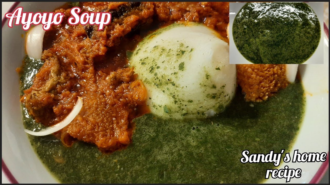 How to Prepare  Ayoyo Soup/Ademe Soup For your Tuo Zaafi