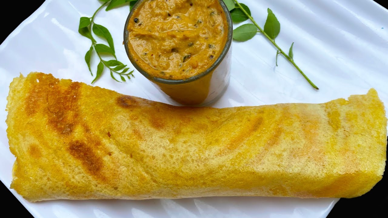Chana Dal Dosa In 20 Minutes इंस्टेंट डोसा रेसिपी Quick Dosa For Breakfast | The confused craver
