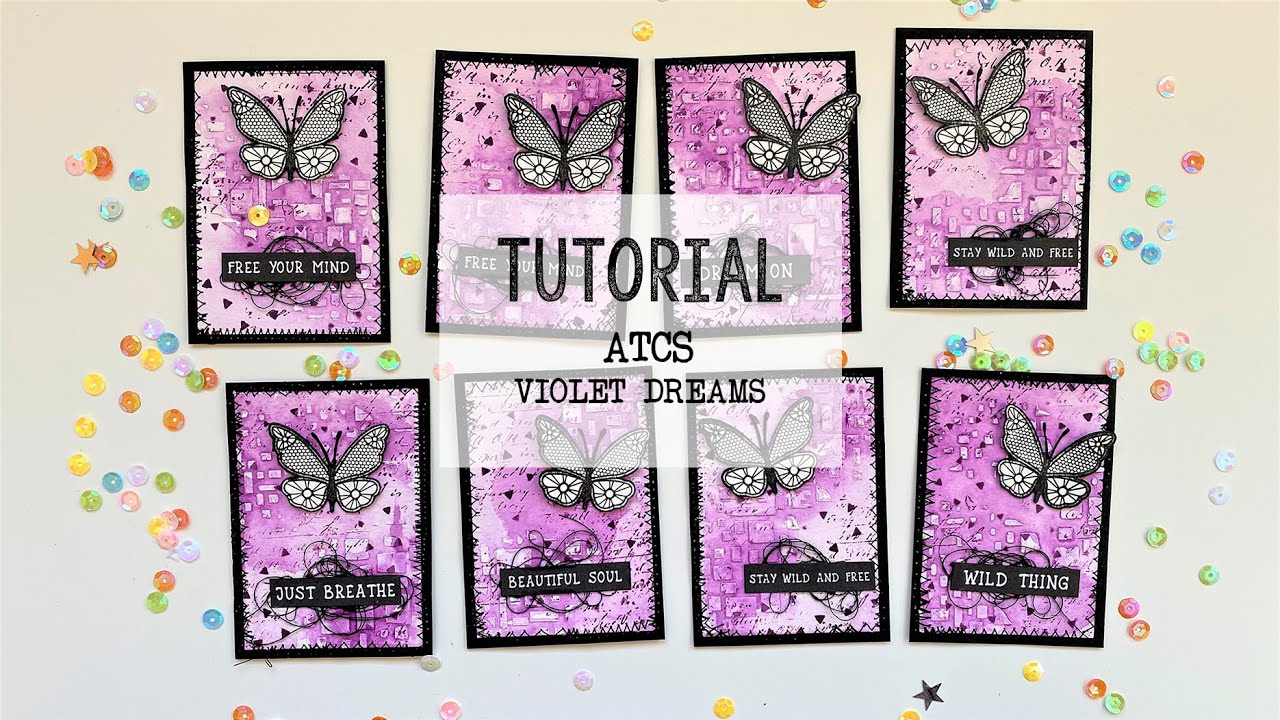 ATC VIOLET DREAMS tutorial MIX MEDIA