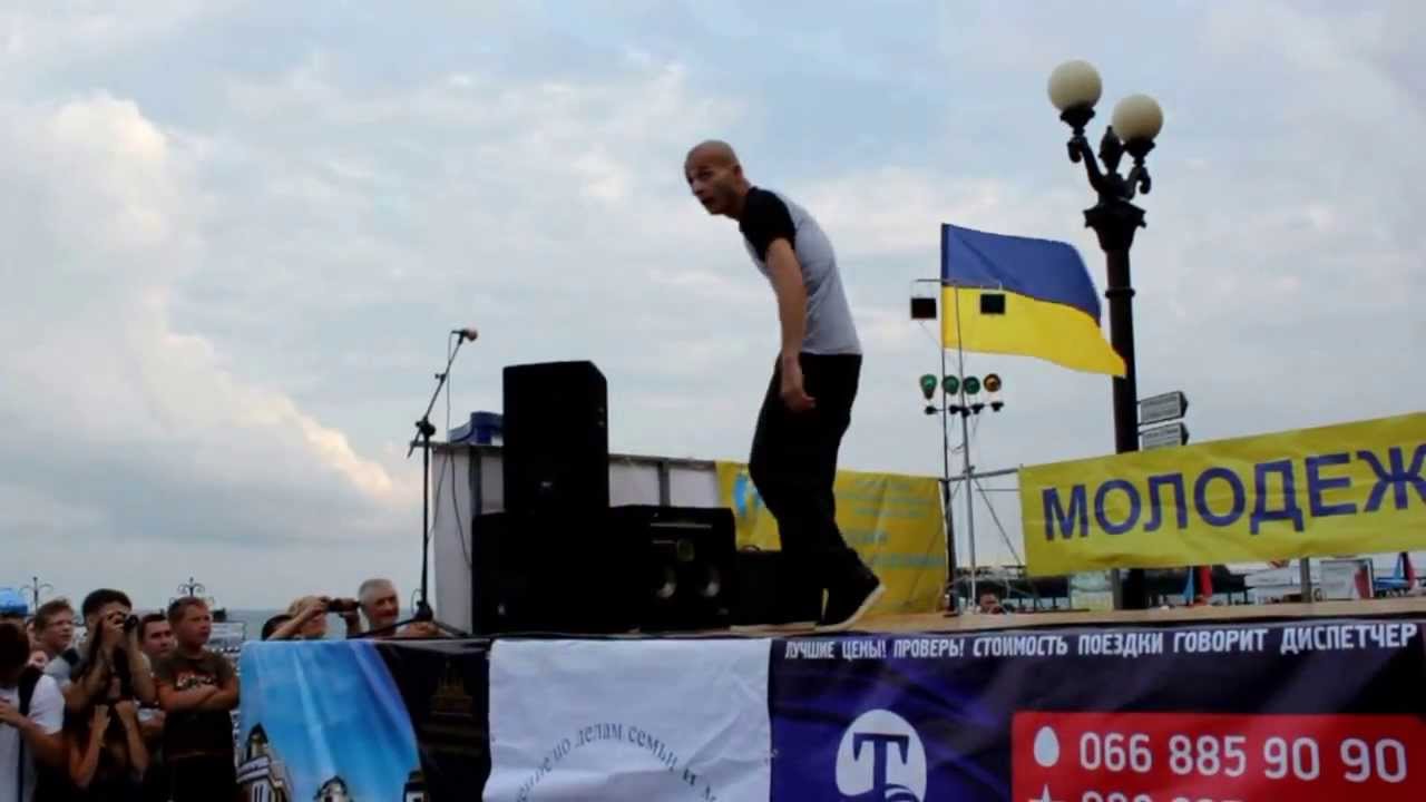 Никита Ерёмин на День молодежи в Ялте 2013