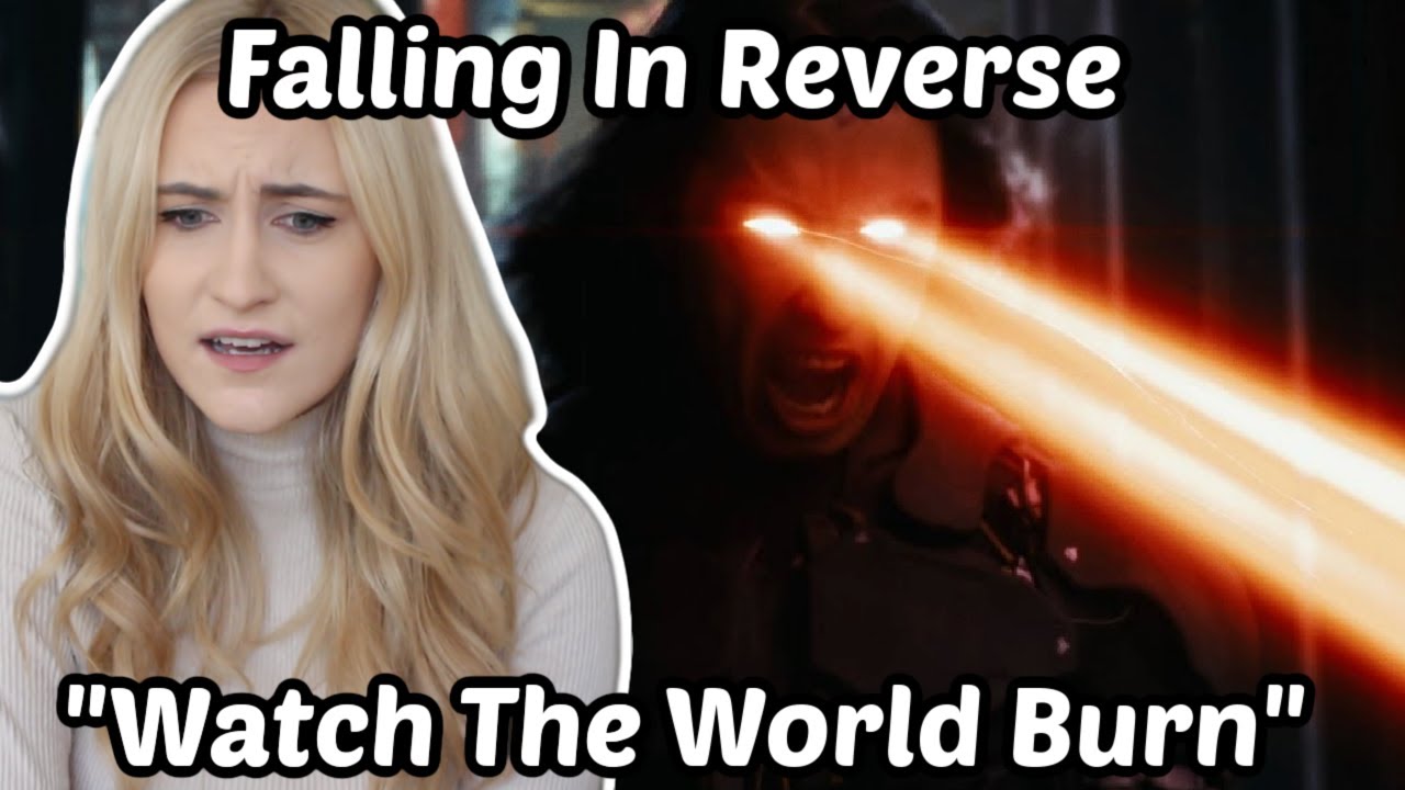 Basic White Girl Reacts To Falling In Reverse - 
