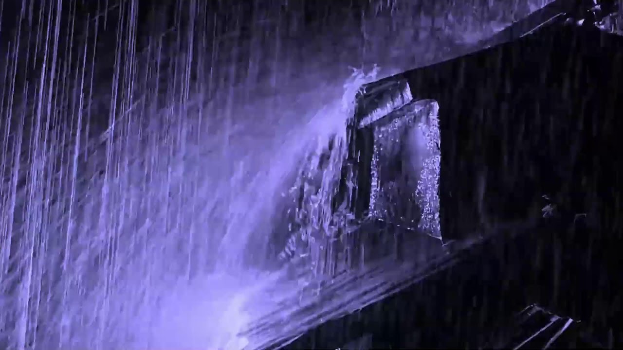 Heavy Rain & Metal Roof Thunderstorm for Deep Relaxation