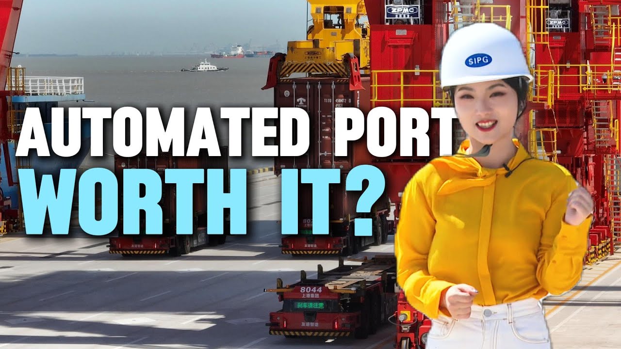 China's multi-billion-dollar automated port: worth it? | EXPLAINER