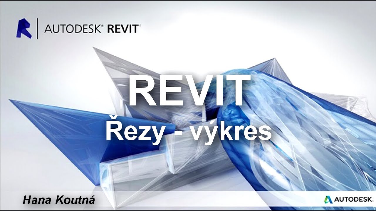 Revit - 2D řezy, výkres