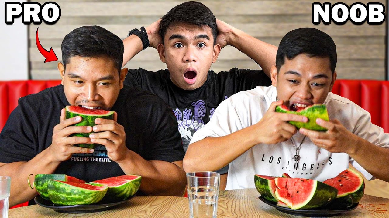 BG VS Competitive Eater (Sino ang malakas Kumain?)