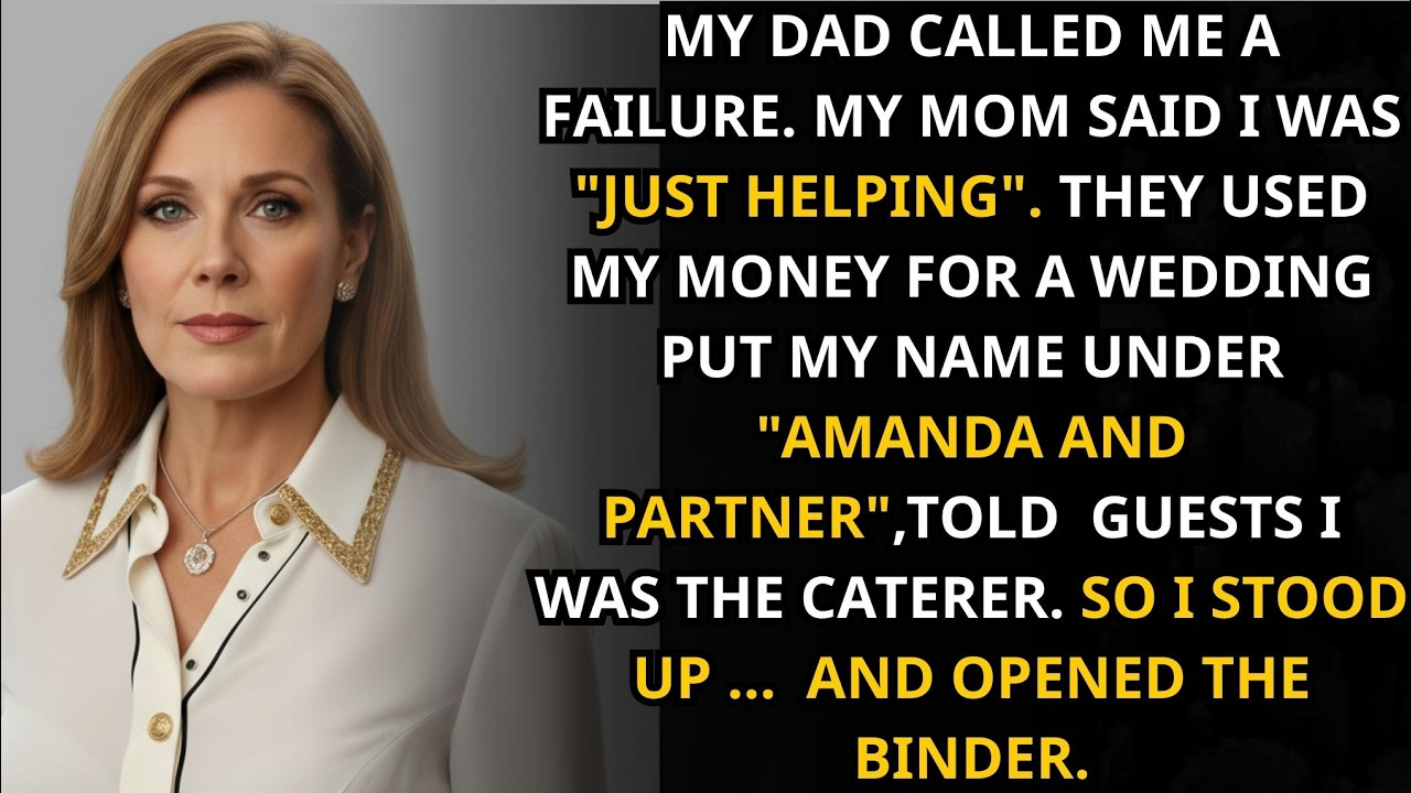 My Dad Called Me a FAILURE at Dinner — Until I Revealed I’d Paid $161K to Keep Their House Afloat