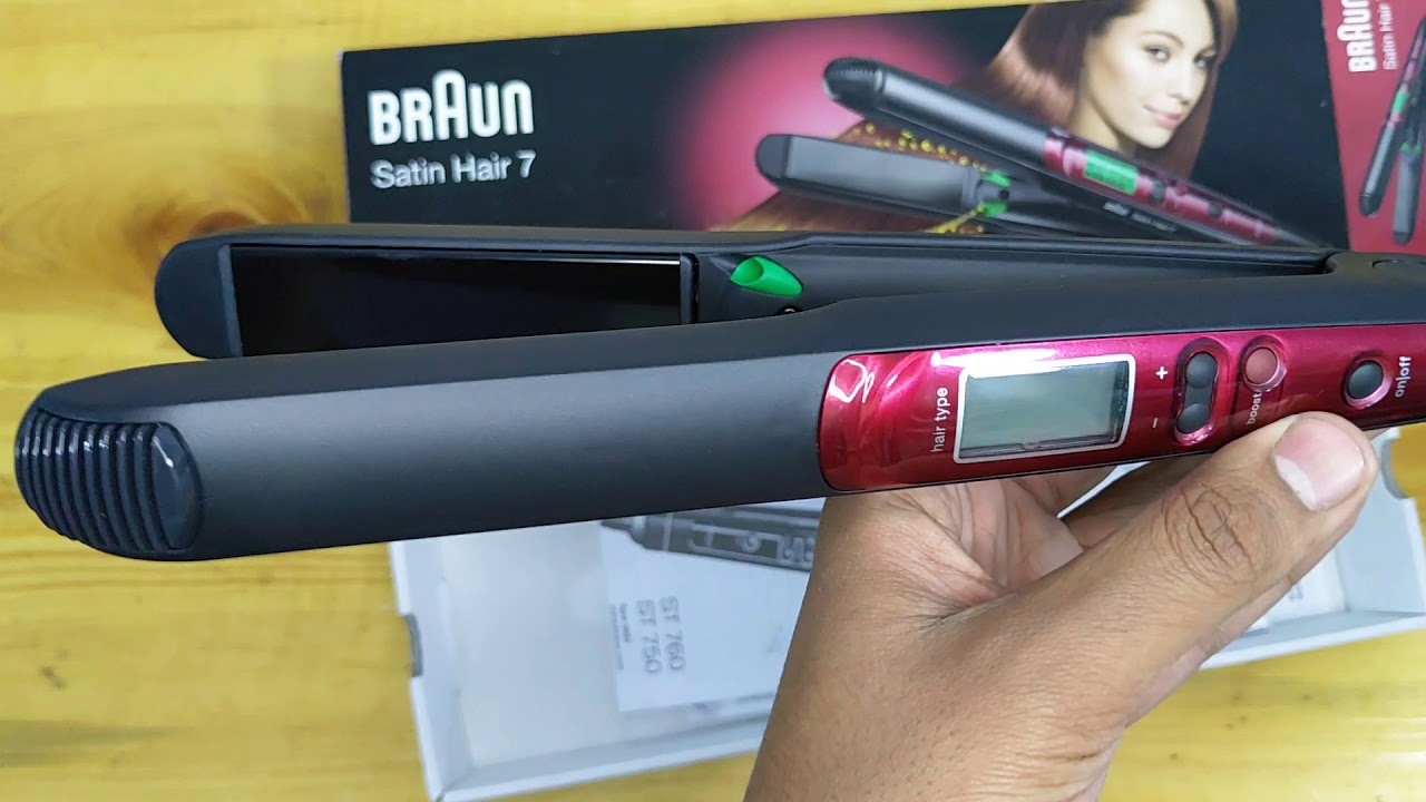 مراجعة فارد شعر براون  BRAUN satin hair 7  colour saver & ion tec