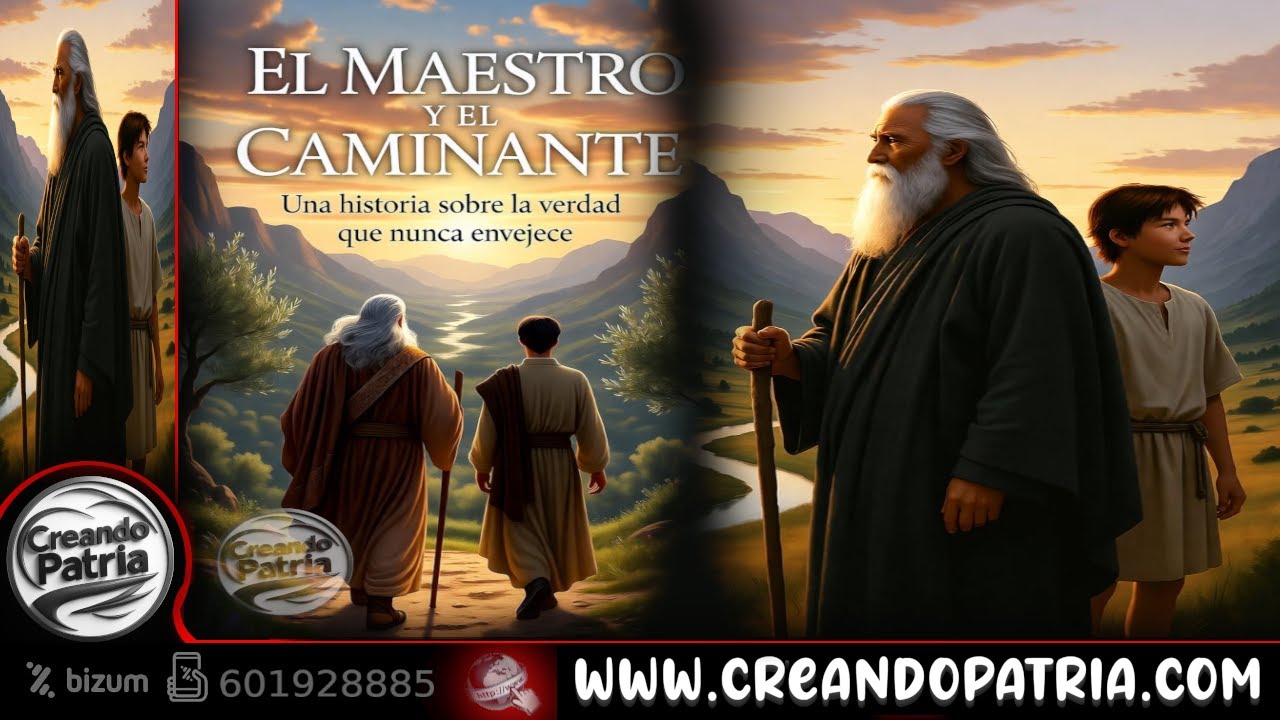 (Parte 1) El Maestro y el Caminante 📚 Una historia sobre la verdad que nunca envejece 👉 LIBRO