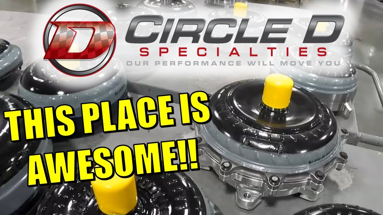Shop Tour of Circle D Specialties and my new 245mm Pro Series Torque Converter