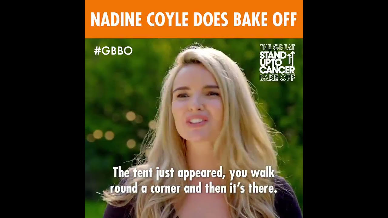 Nadine Coyle - The Great British Bake Off 06/04/21