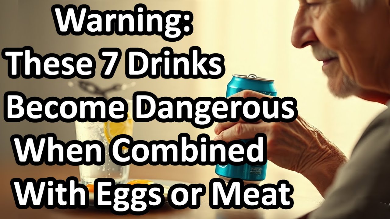 These 7 Drinks Become Dangerous When Combined With Eggs or Meat | Golden Memories
