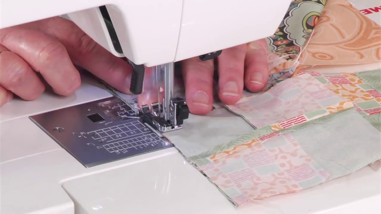From the Sizzix Quilting Workshop: Jacob's Ladder Block