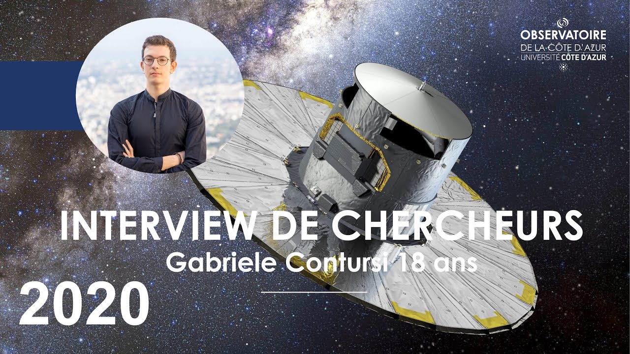 Le jeune thésard de 18 ans contribuera au troisième catalogue Gaia