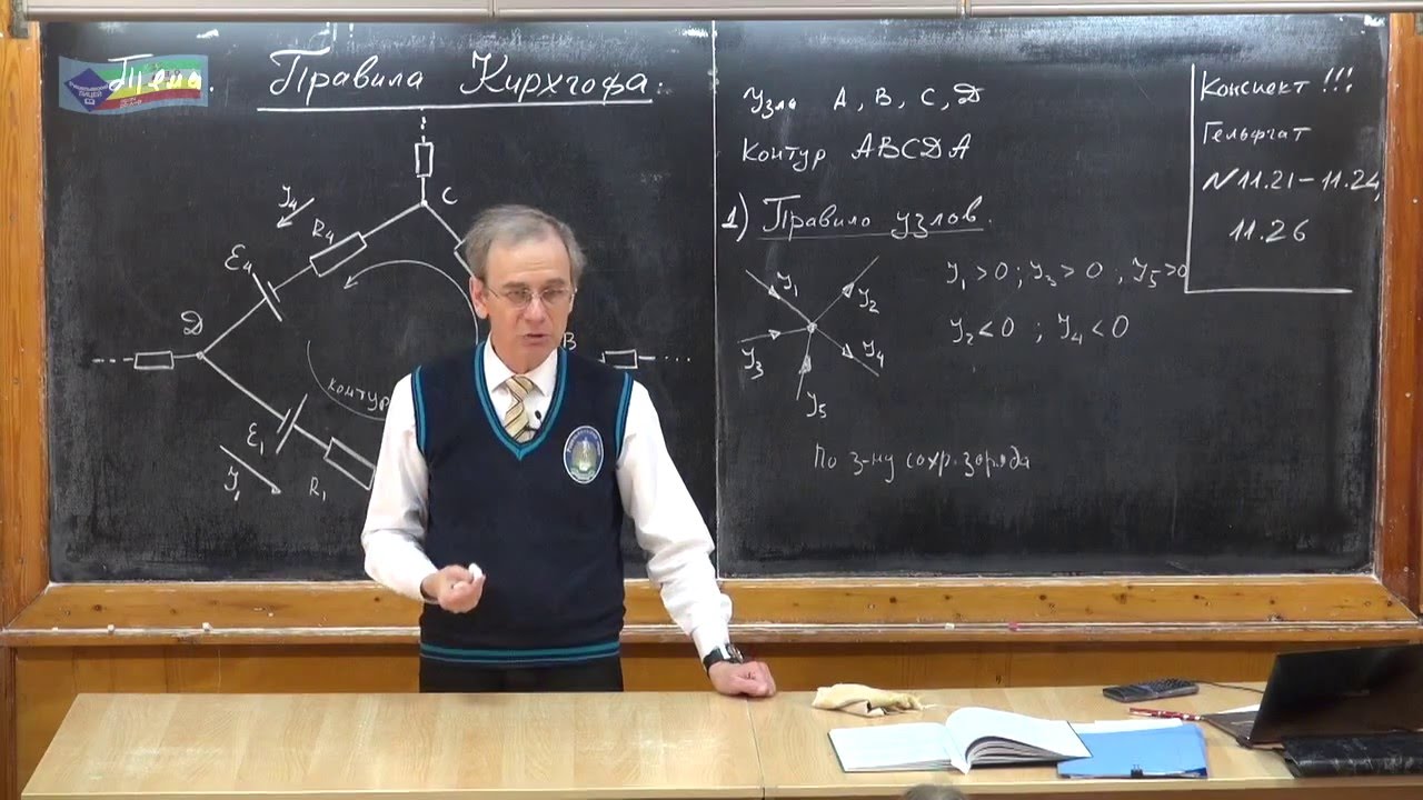 Урок 263. Правила Кирхгофа