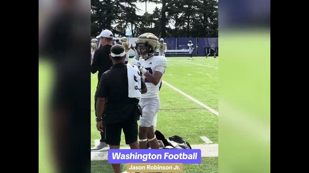 Freshmen Receivers at Washington: Jason Robinson Jr. & Audric Harris