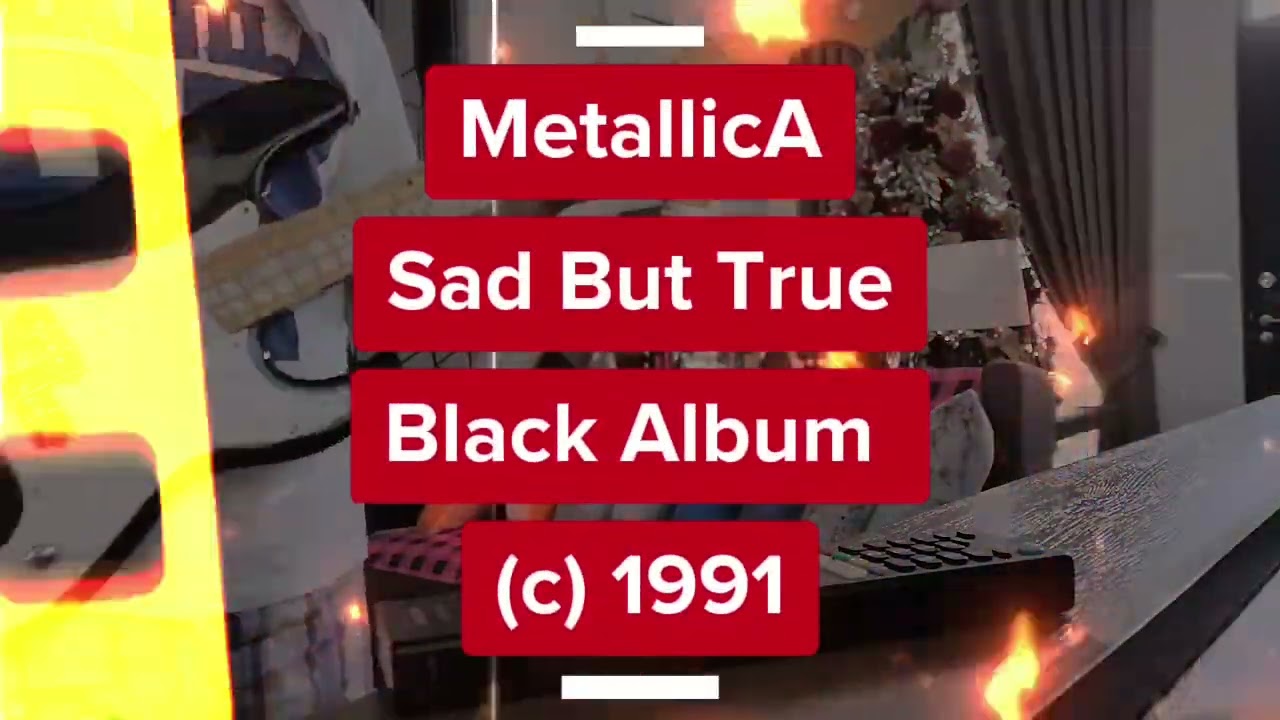 RexMax Sad But True Metallica Bass