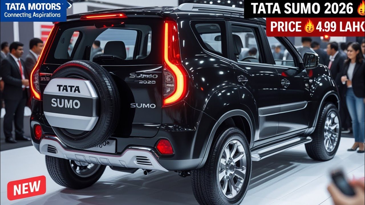 2026 Tata Sumo 8 Seater की कीमत लीक 😱 | सिर्फ इतनी कीमत में इतनी बड़ी SUV?