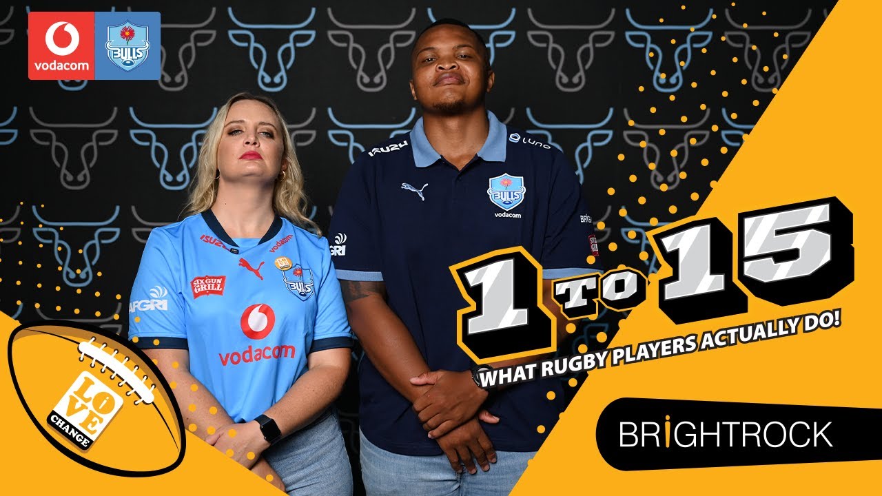 Simphiwe Matanzima gives a lesson on loosehead props! | 1 to 15: What rugby players actually do