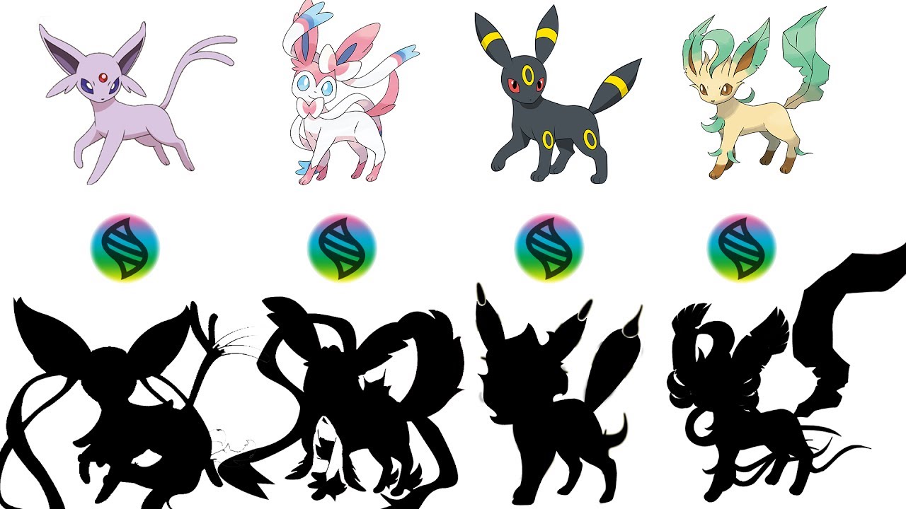 Fan Requests #7: Mega Eeveelutions Style 2 - Mega Sylveon, Espeon, Umbreon, Leafeon