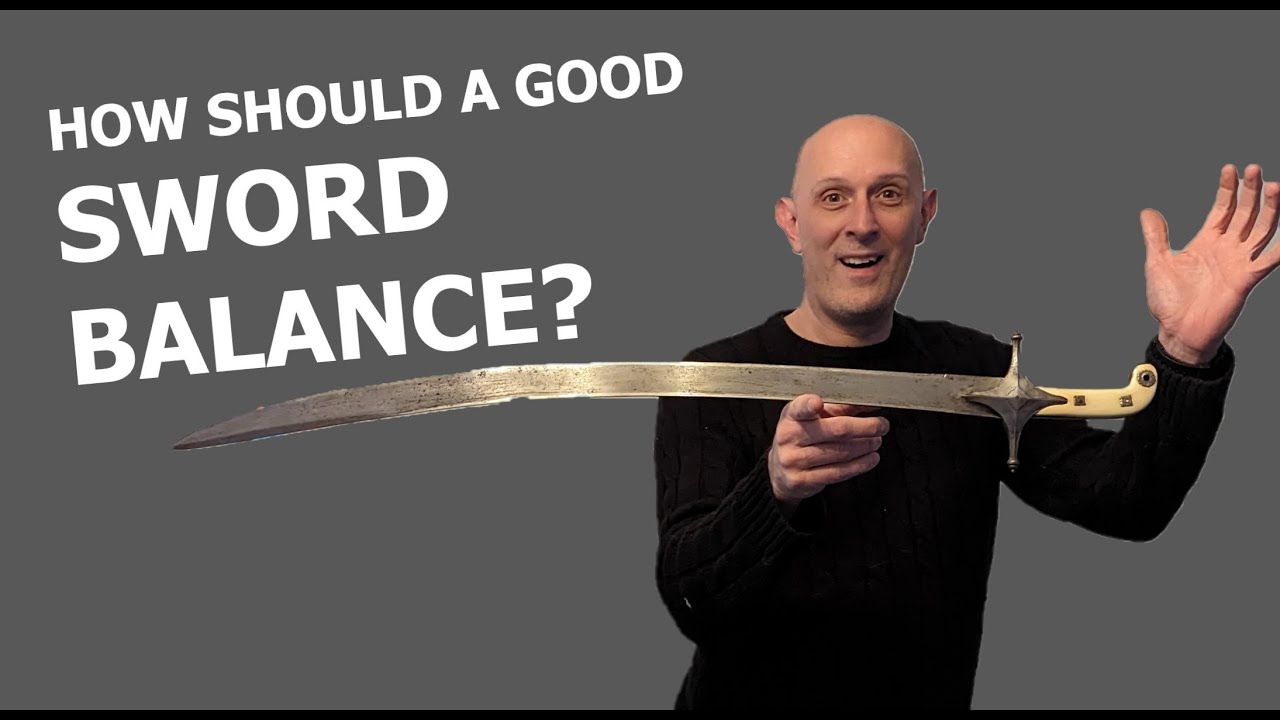 How should a good SWORD BALANCE?