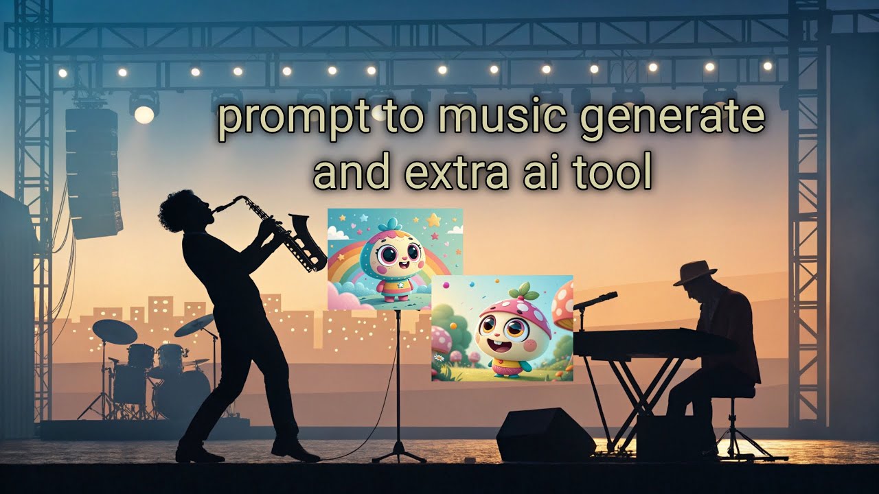 prompt to music generate and extra ai tool