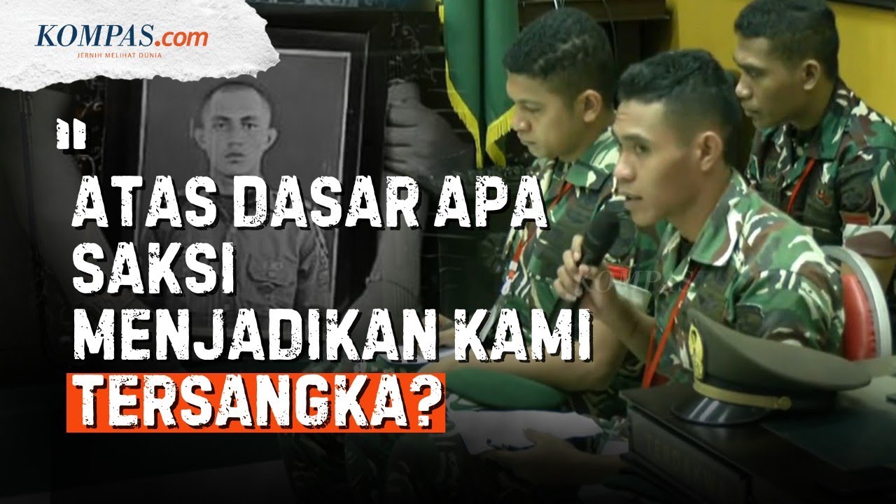 Terdakwa Kasus Kematian Prada Lucky Sangkal Kesaksian Komandan Kompi