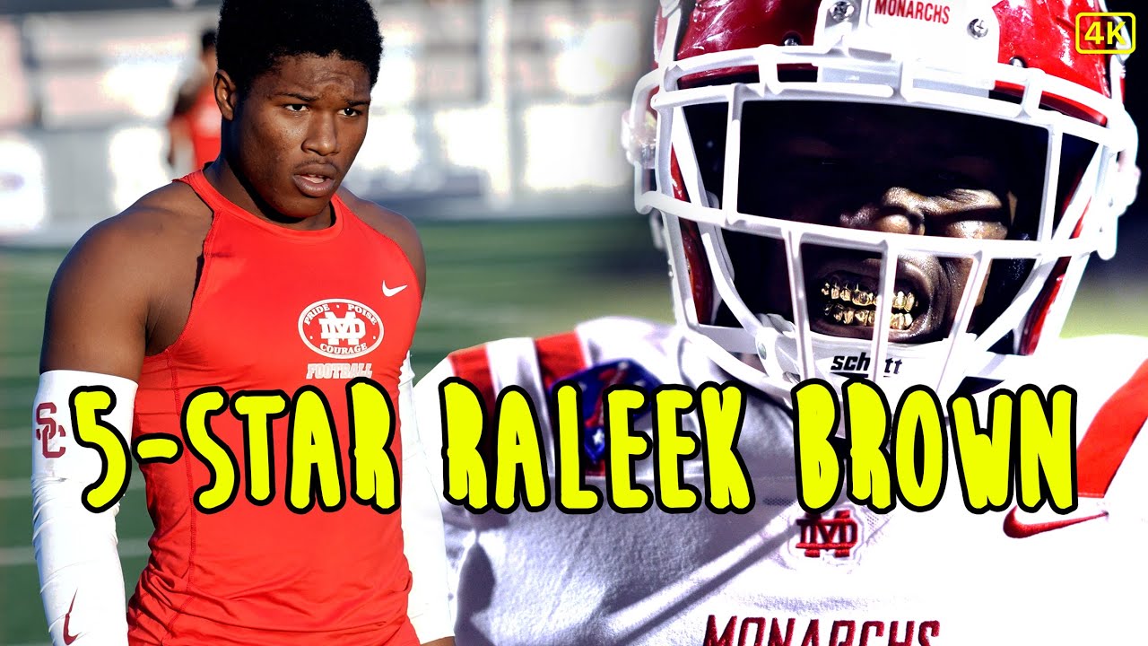 5-STAR RB RALEEK BROWN IS REGGIE BUSH 2.0 🔥 | Most Electric All-Purpose back in Nation | USC Signee