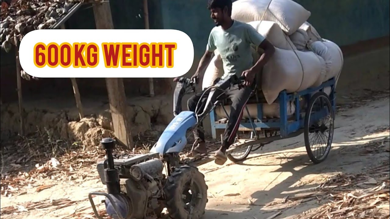 Power weeder troly