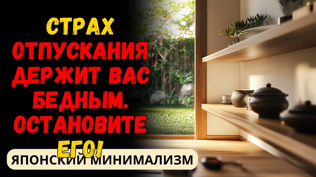 КАК ПРЕОДОЛЕТЬ СТРАХ ОТПУСКАНИЯ | МИНИМАЛИЗМ