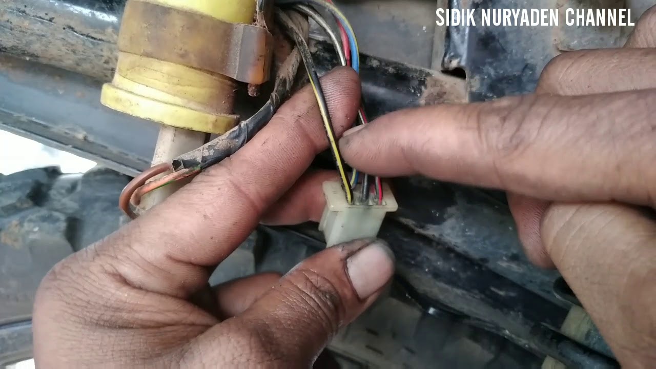 Cara Cek Jalur Kabel Pengapian Kawasaki Kaze Dari Spul Jalan,CDi, Dan Koil.