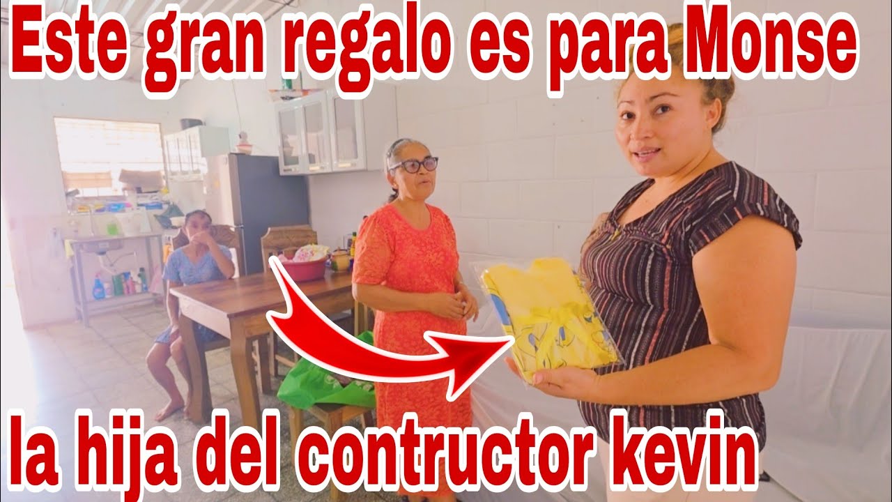 Niña juanita le manda este regalo a monse la hija de Kevin😱😳