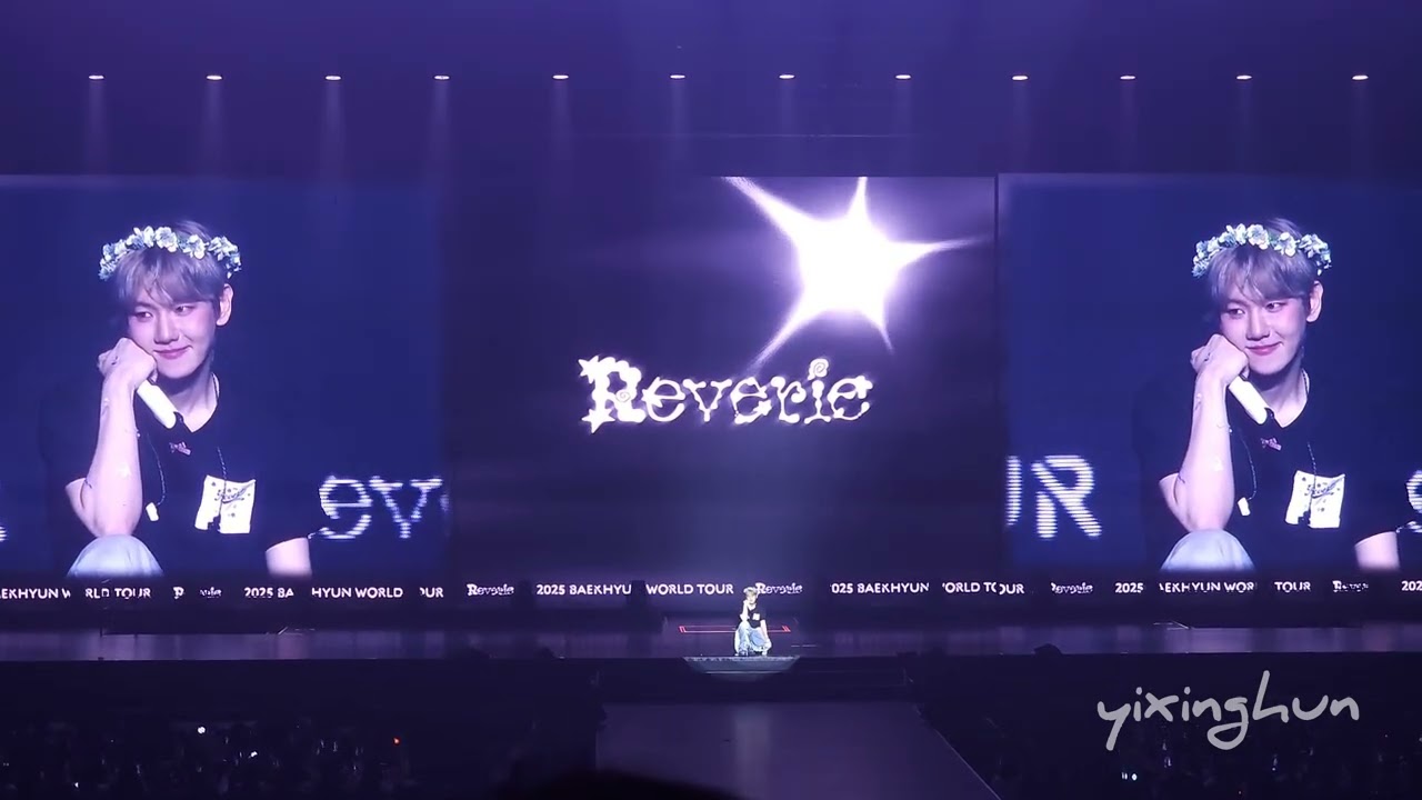 011125 Baekhyun (백현) Reverie in Singapore (싱가포르) - Fan Video & Reaction + Ment
