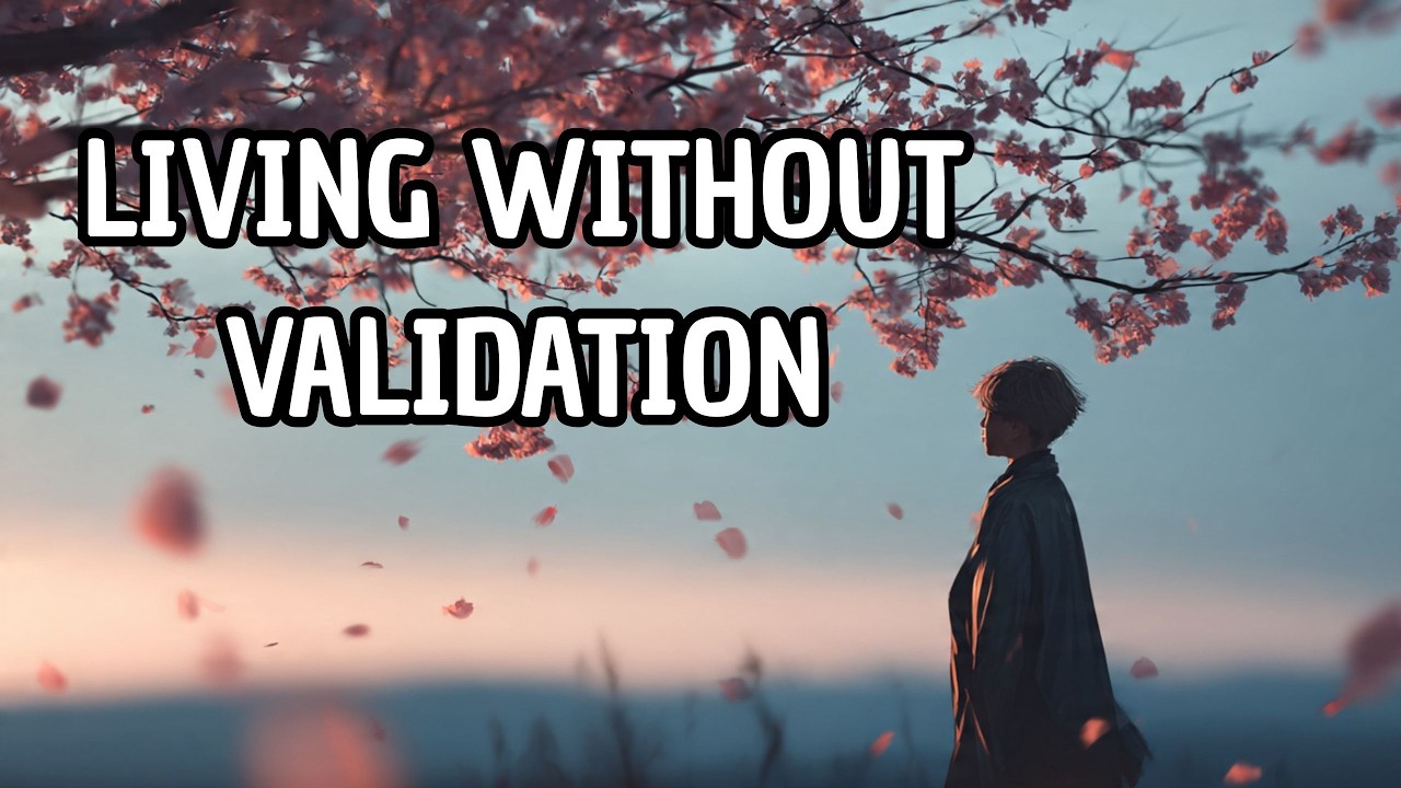 Japanese Philosophy on Living Without Constant Validation