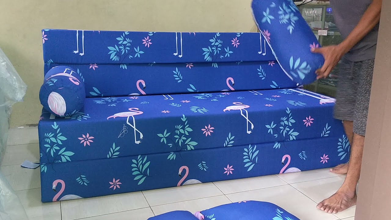 BONGKAR PASANG SOFA BED INOAC JADI KASUR DAN JADI SOFA @serbabusachannel #sofabed